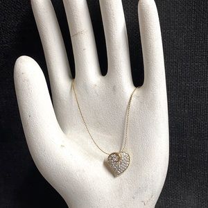 Butler Crystal Heart Necklace